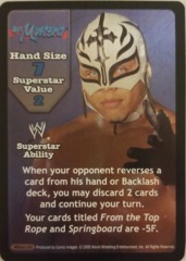 Rey Mysterio face card